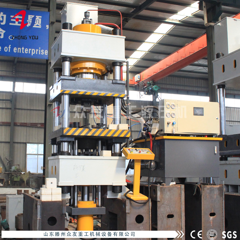 315噸四柱油壓機(jī)管道如何進(jìn)行酸洗除銹？